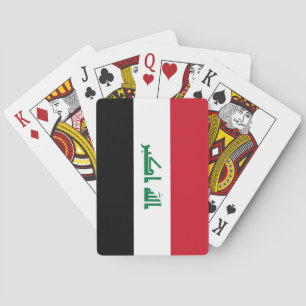 Iraq Flag Playing Cards
