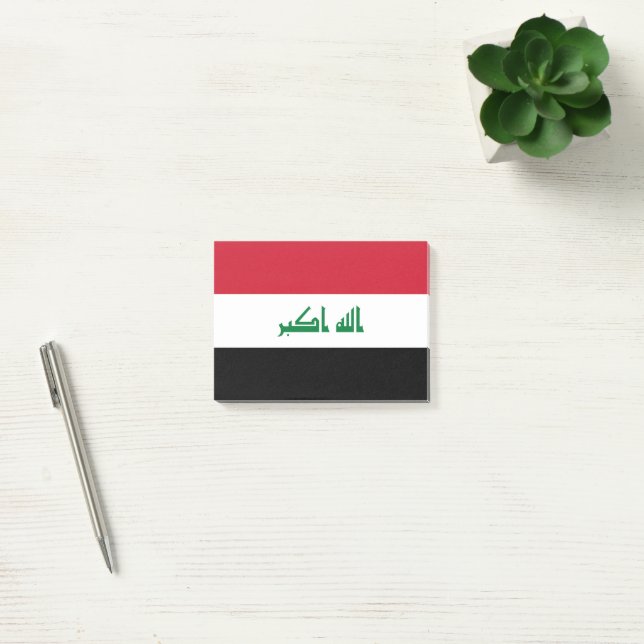 Iraq flag post-it notes (Office)