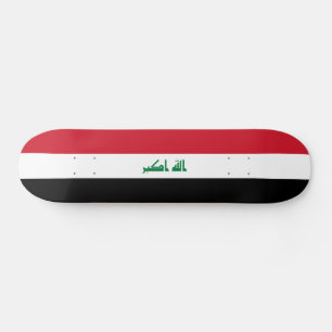 Iraq Flag Skateboard