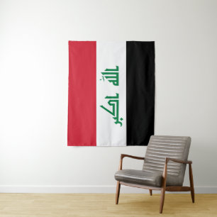 Iraq flag tapestry