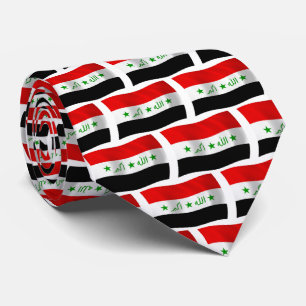 Iraq Flag Tie