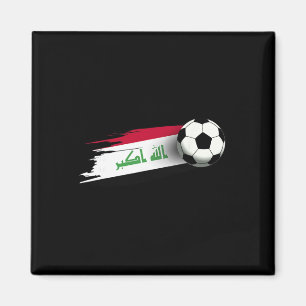 Iraq Flag Top Iraqi Soccer Flag Iraqi Magnet