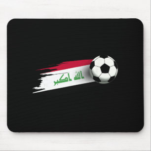 Iraq Flag Top Iraqi Soccer Flag Iraqi Mouse Mat