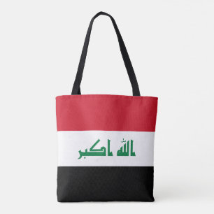 Iraq Flag Tote Bag