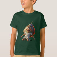 Iraq Masgouf Fish Soccer Mascot T-Shirt - Group I