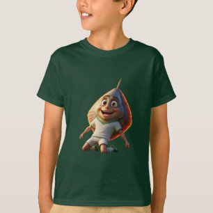 Iraq Masgouf Fish Soccer Mascot T-Shirt - Group I