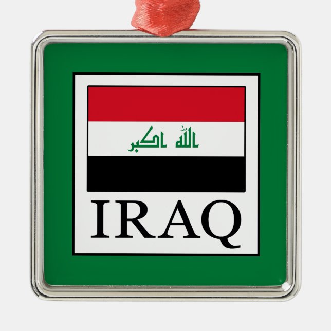 Iraq Metal Tree Decoration (Front)
