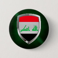 Iraq Metallic Emblem