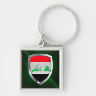Iraq Metallic Emblem Key Ring