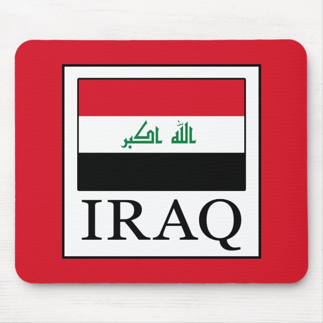 Iraq Mouse Mat (Front)
