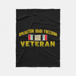 Iraq Operation Iraqi Freedom Veteran Day Gifts - Fleece Blanket