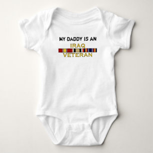 Iraq Vet, My Daddy is an Baby Bodysuit