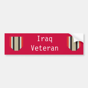 Iraq Veteran Bumper Sticker