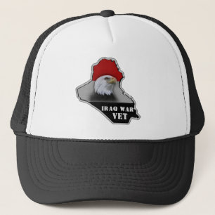 Iraq War Military Veteran Trucker Hat