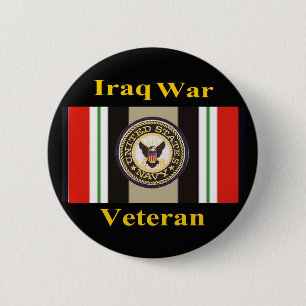 Iraq War Veteran "Navy" Pin