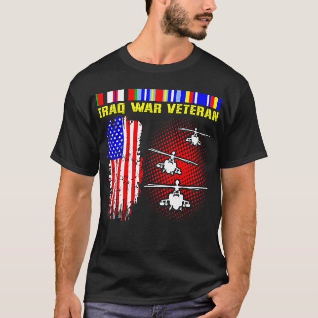 Iraq War Veteran T-Shirt (Front)
