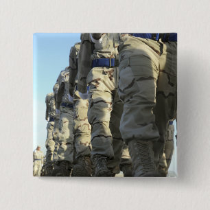 Iraqi air force recruits march 15 cm square badge