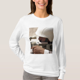 Iraqi Army Sergeant sights in down range T-Shirt