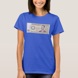 Iraqi Dinar with Saddam Hussein T-Shirt