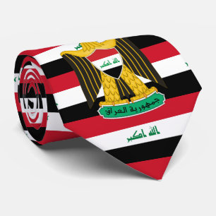 Iraqi Flag & Coat of Arms, Flag of Iraq Tie