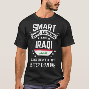 Iraqi Flag Native Pride Iraq Iraqi Roots T-Shirt