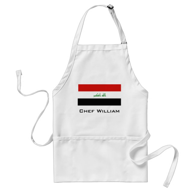 Iraqi Flag Standard Apron (Front)