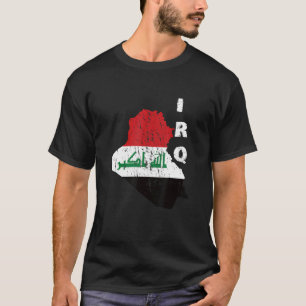 Iraqi Iraq Map Iraq Flag Iraq Flag Iraq Flag Iraq T-Shirt
