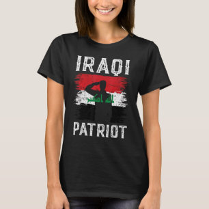 Iraqi Patriot Iraq Flag Baghdad love Iraq Iraqi Ir T-Shirt