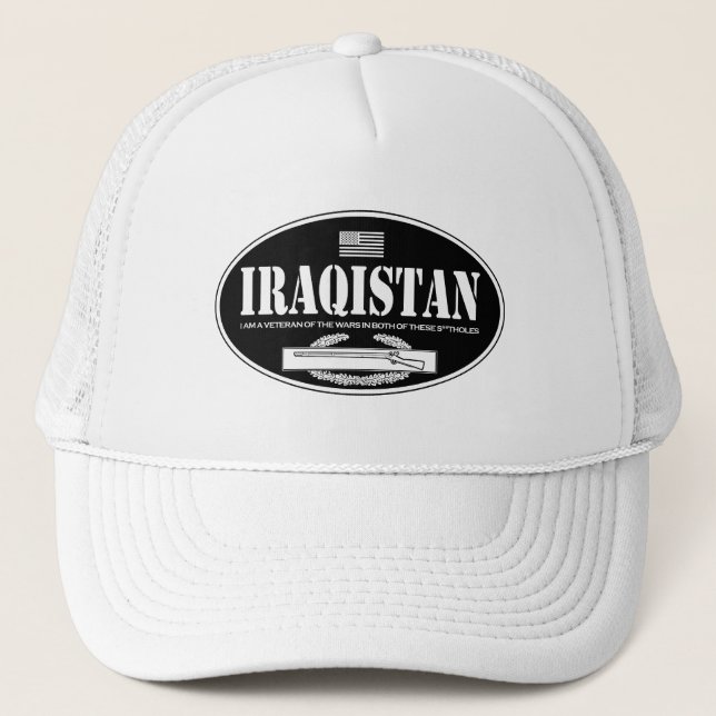Iraqistan CIB Trucker Hat (Front)