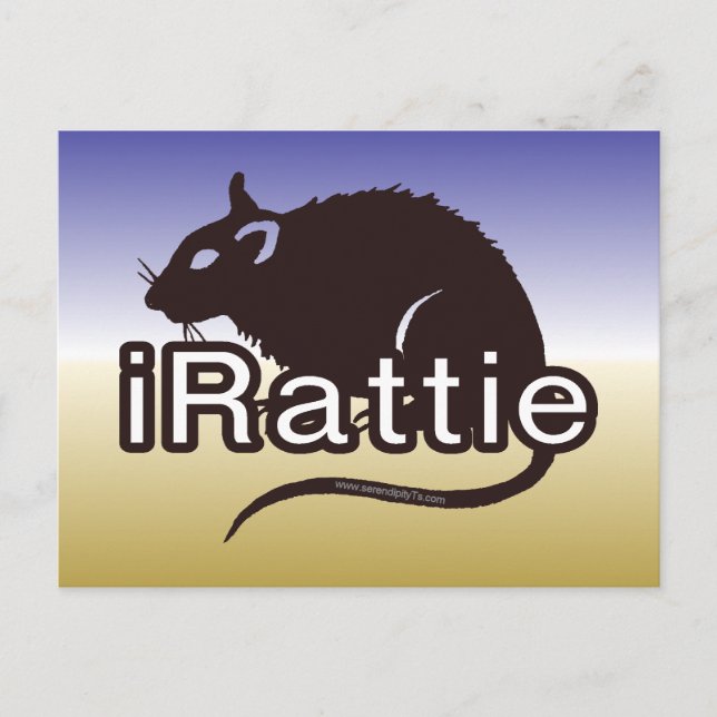iRattie Postcard (Front)