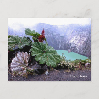 Irazu Volcano Postcard