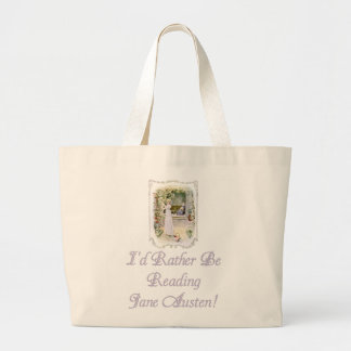 IRBR Jane Austen! Natural Jumbo Tote