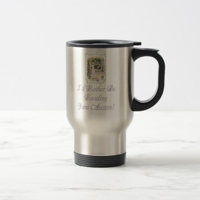 IRBR Jane Austen! Travel mug, 2 colours Mug (Right)