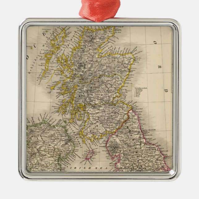 Ireland 11 metal tree decoration (Front)