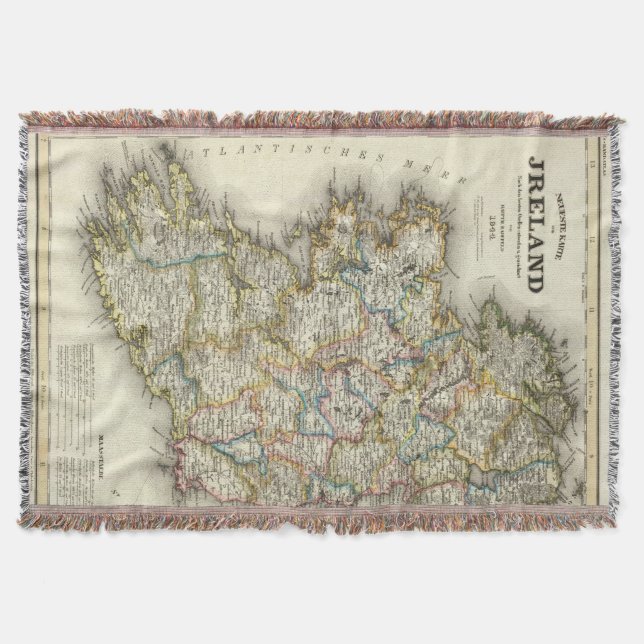 Ireland 13 throw blanket (Front)