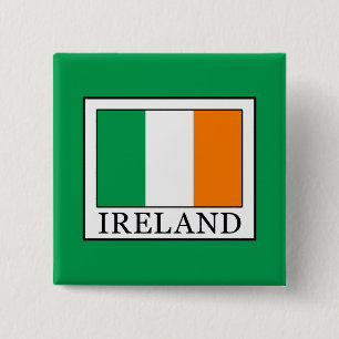 Ireland 15 Cm Square Badge