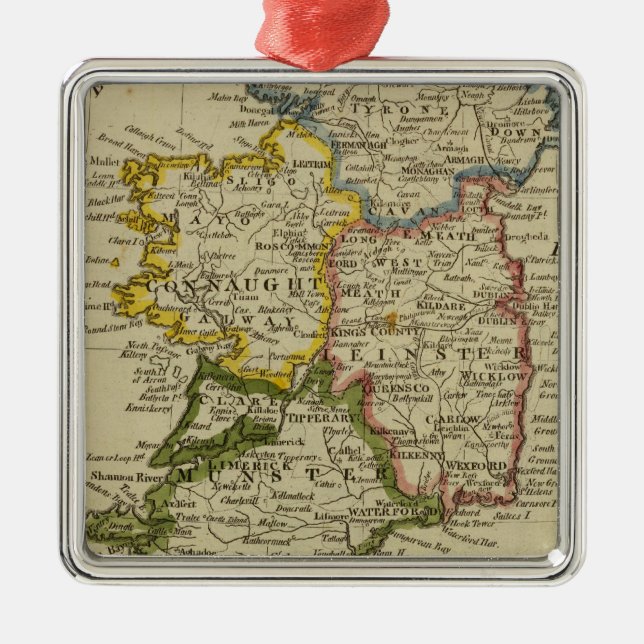 Ireland 19 metal tree decoration (Front)