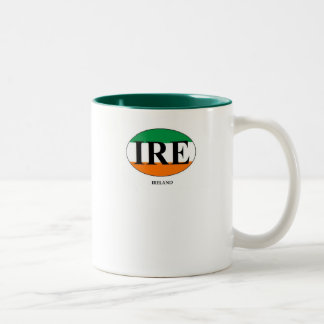 Ireland (2) Two-Tone coffee mug