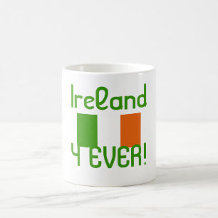 Ireland 4 ever/flag coffee mug