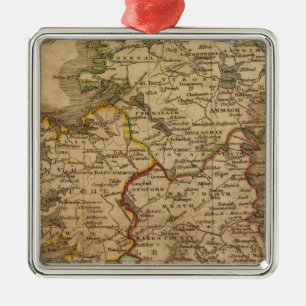 Ireland 4 metal tree decoration