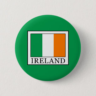 Ireland 6 Cm Round Badge