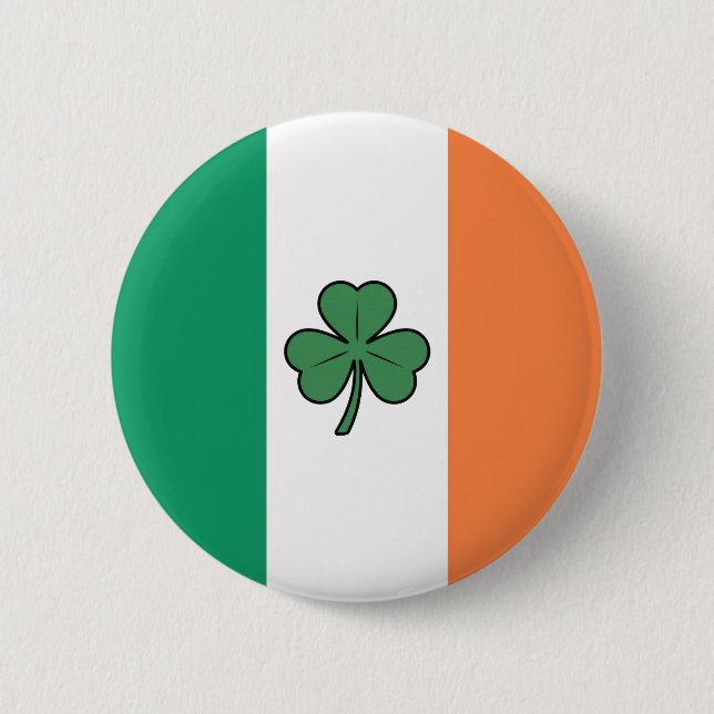 Ireland 6 Cm Round Badge (Front)