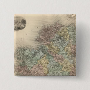 Ireland 7 15 cm square badge