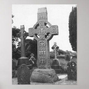 Ireland 9th Century High Cross Poster