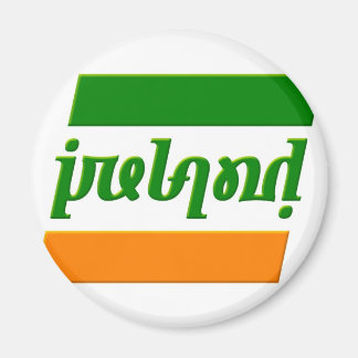 'Ireland' Ambigram Magnet