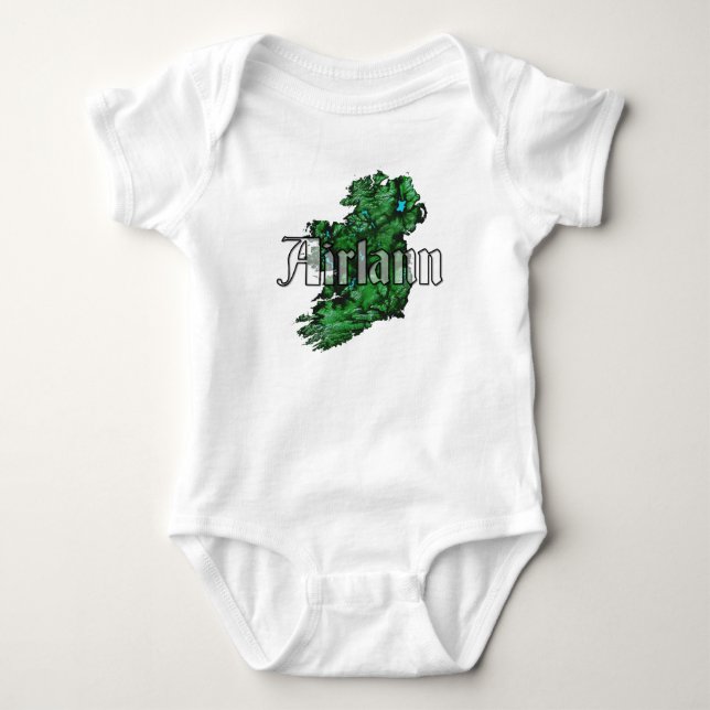 Ireland Baby Bodysuit (Front)