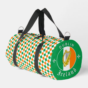Ireland Bag, gym, travel bag, Irish Flag Duffle Bag