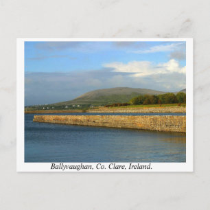 Ireland - Ballyvaughan, County Clare Postcard