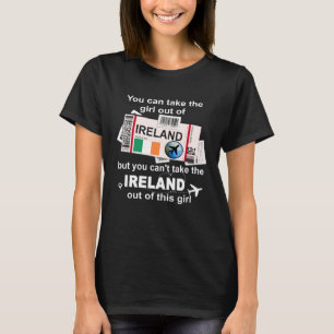Ireland Boarding Pass Ireland Girl Ireland T-Shirt