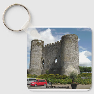 Ireland Carlow Castle, County GAA Flag Key Ring